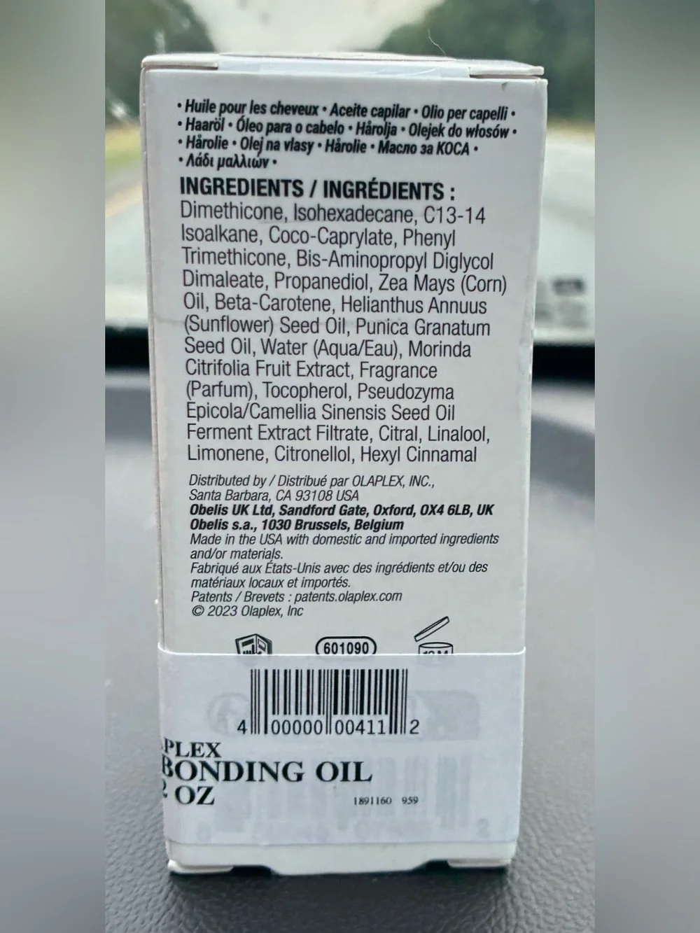 OLAPLEX No.7 Bonding Oil 2 oz (60 mL) Hair Oil Heat Protectant Shine & Repair